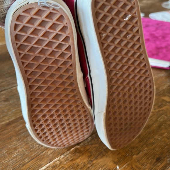 Vans pink skate shoes size M6.5 W8 - Picture 3 of 4